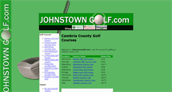 Desktop Screenshot of johnstowngolf.com